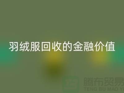 了解羽绒服mk网页版的金融价值-浙江鸭绒mk网页版厂家