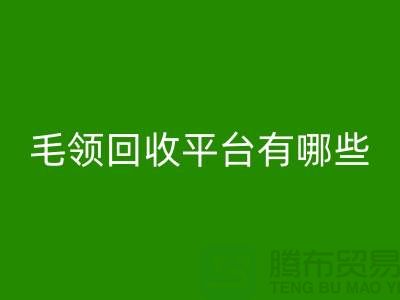 毛领mk网页版平台有哪些公司或者品牌
