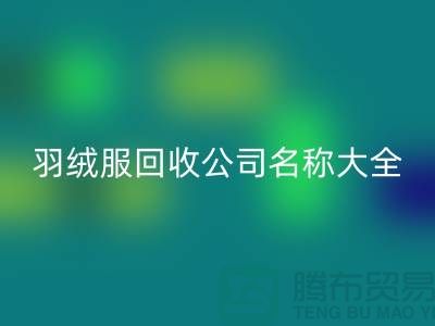 # 二手羽绒服mk网页版公司名称大全：环保与时尚的新选择