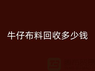 牛仔布料mk网页版多少钱？上海腾布贸易为您解答