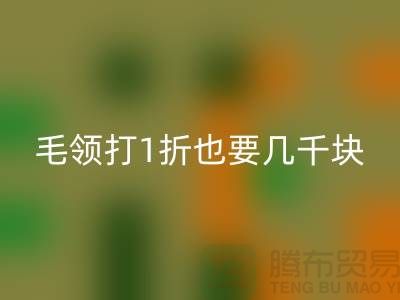 上W的皮草制品，毛领打1折也要几千块！高价mk网页版毛领多少钱一条