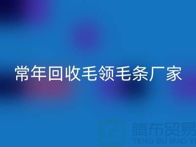 真毛领子、假毛领子怎么辨别？常年mk网页版毛领毛条厂家来告诉你