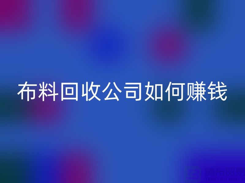 布料mk网页版公司如何赚钱-小白编辑解说-服装面料mk网页版公司