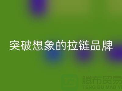 突破想象的拉链品牌排行榜，你敢看吗？