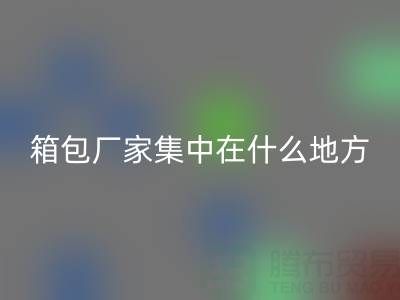 箱包厂家集中在什么地方生产加工和发货销售——库存箱包mk网页版网
