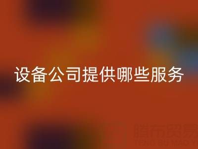 无锡二手设备mk网页版公司主要提供哪些服务？全面解析经营范围
