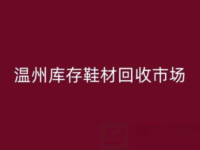 温州库存鞋材mk网页版市场现状与未来趋势分析