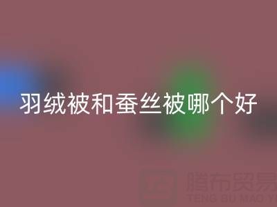 羽绒被和蚕丝被哪个好？——上海鸭绒mk网页版厂家深度剖析
